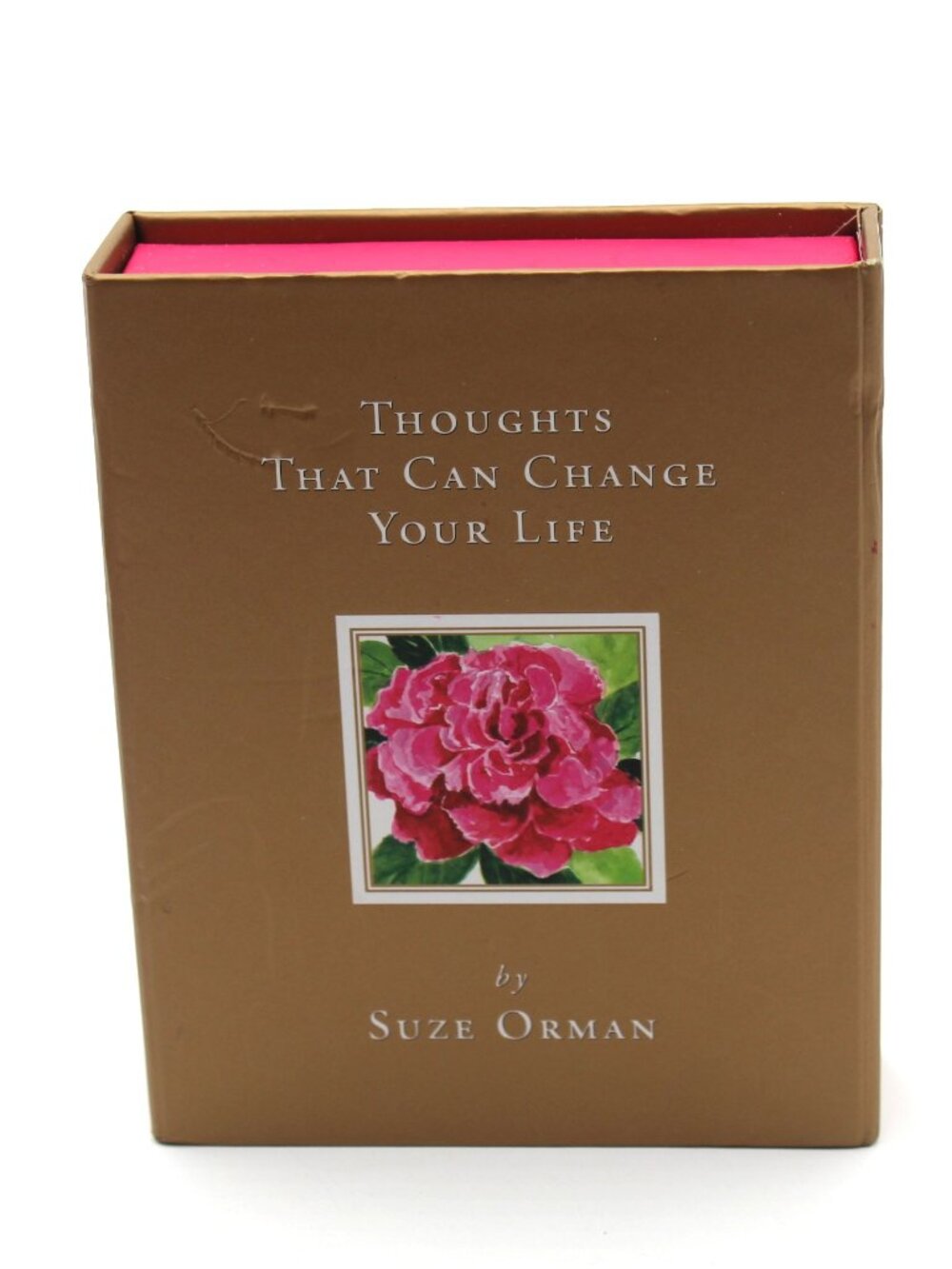 Suze Orman "Thoughts That Can Change Your Life" Hardcover Box Set Slipcase 2010
